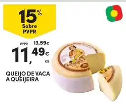 Continente Queijo de vaca a queijeiра promoção
