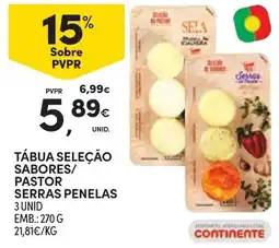 Continente Tábua seleção sabores/ pastor serras penelas promoção