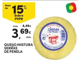 Continente queijo mistura serras de penela promoção