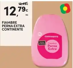 Continente Fiambre perna extra continente promoção