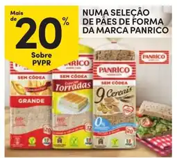 Continente Pães de forma panrico promoção