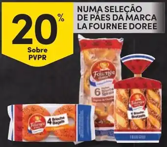 Continente Pães da marca la fournee doree promoção