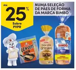 Continente Pães de forma bimbo promoção
