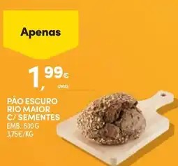 Continente pão escuro rio maior c/ sementes promoção