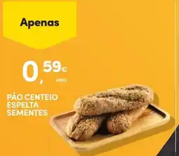 Continente Pão centeio espelta sementes promoção