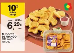 Continente Nuggets de frango promoção