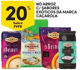 Continente Arroz basmati da marca caçarola promoção