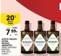 Continente azeite virgem extra rossio abrantes promoção