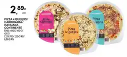 Continente Pizza 4 Queijos/Carbonara/Havaiana Continente promoção