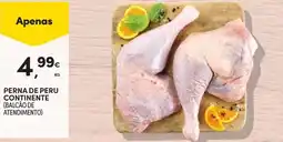 Continente Perna de peru continente promoção