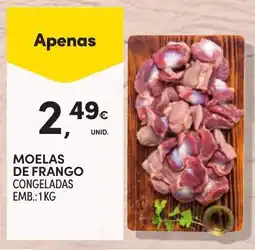 Continente Moelas de frango congeladas promoção