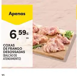 Continente Coxas de frango desossadas promoção