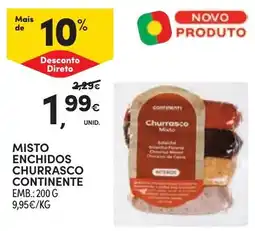 Continente Misto enchidos churrasco continente promoção