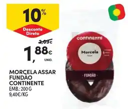 Continente Morcela assar fundão continente promoção