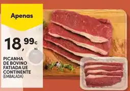 Continente Picanha de bovino fatiada ue continente promoção