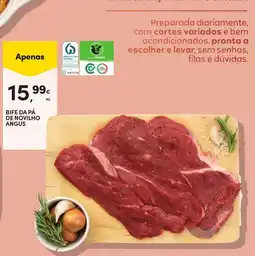 Continente Bife da pá de novilho angus promoção