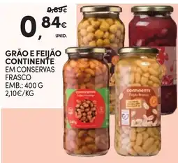 Continente Grão e feijão continente promoção