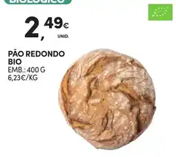 Continente Pão redondo bio promoção