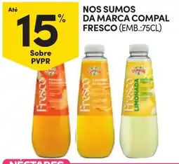 Continente Néctares fresco promoção