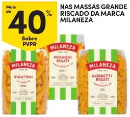 Continente massas grande riscado da marca milaneza promoção