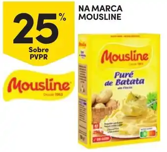 Continente Mousline puré de batata promoção