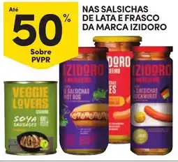 Continente salsichas da marca izidoro promoção