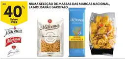 Continente massas das marcas nacional, la molisana e garofalo promoção