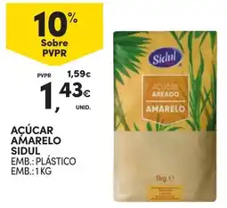 Continente Açúcar amarelo sidul promoção