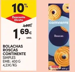 Continente bolachas roscas continente promoção