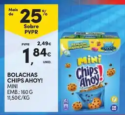 Continente Bolachas chips ahoy! mini promoção