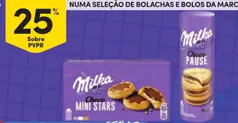 Continente Milka Choco Mini Stars promoção