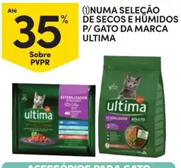 Continente ultima esterilizado adulto promoção