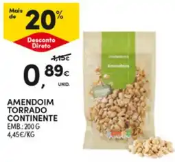 Continente Amendoim torrado continente promoção