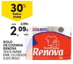 Continente rolo de cozinha renova promoção