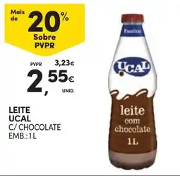 Continente Leite ucal c/ chocolate promoção