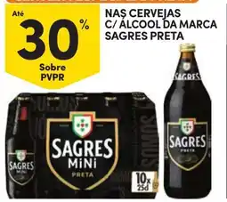 Continente Sagres mini preta promoção