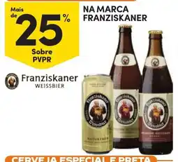 Continente Franziskaner weissbier promoção