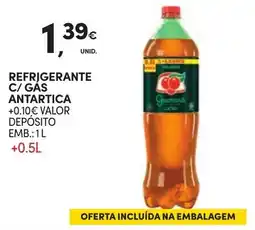 Continente Refrigerante c/ gas antartica promoção