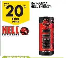Continente Hell energy drink classic promoção