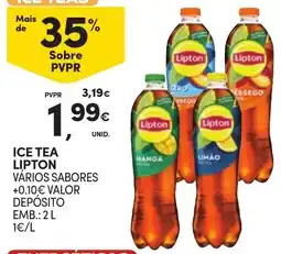 Continente Ice tea lipton vários sabores promoção
