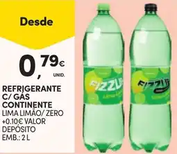 Continente Fizzu lima limão promoção