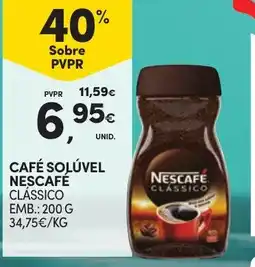 Continente Café solúvel nescafé clássico promoção