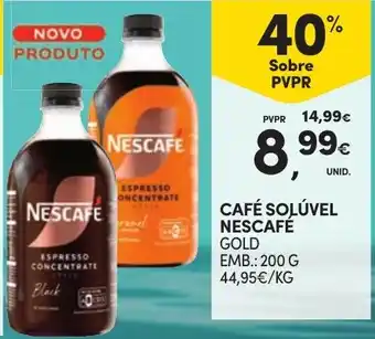Continente Café solúvel nescafé gold promoção