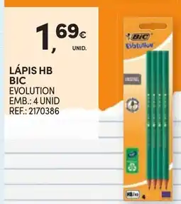 Continente Lápis hb bic evolution promoção