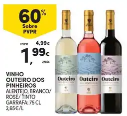 Continente Vinho outeiro dos pinheiros promoção