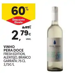 Continente vinho pera doce promoção