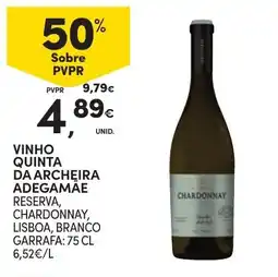 Continente vinho quinta da archeira adegamãe reserva promoção
