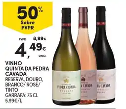 Continente vinho quinta da pedra cavada promoção