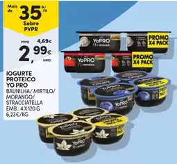 Continente Iogurte proteico yo pro promoção