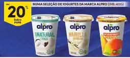 Continente Iogurtes alpro promoção